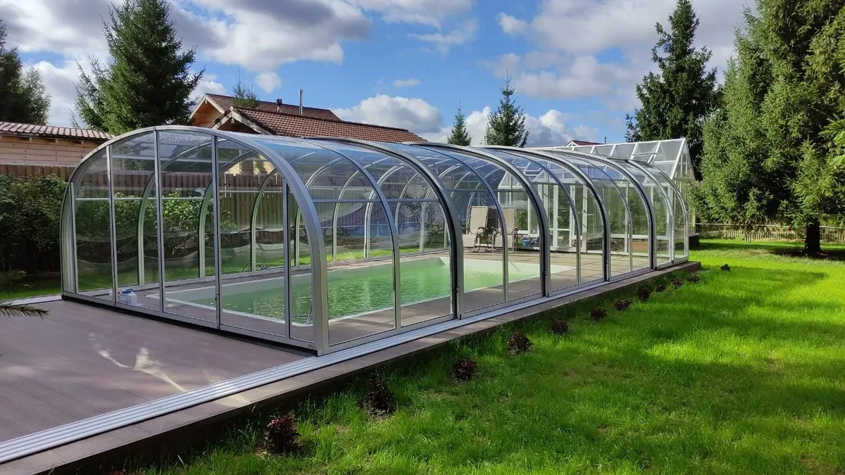 Композитный бассейн Laguna 7 — готовый проект в Красноярске