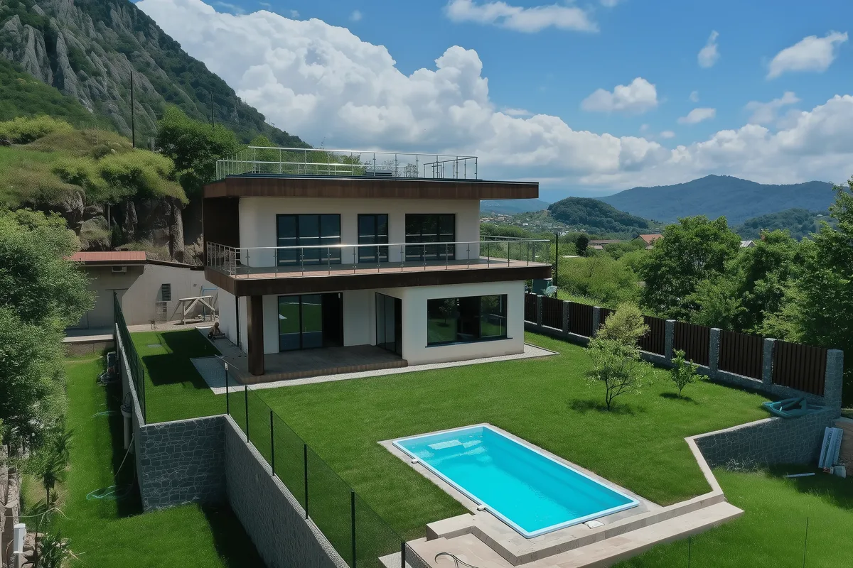 Композитный бассейн Laguna 6 — визуализация в Красноярске