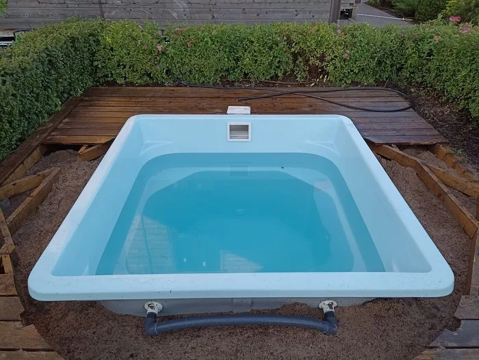 Композитная купель Laguna 2 — установка в Красноярске